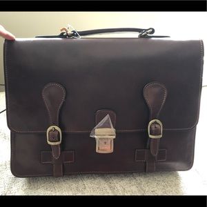 Unisex Leather crossbody